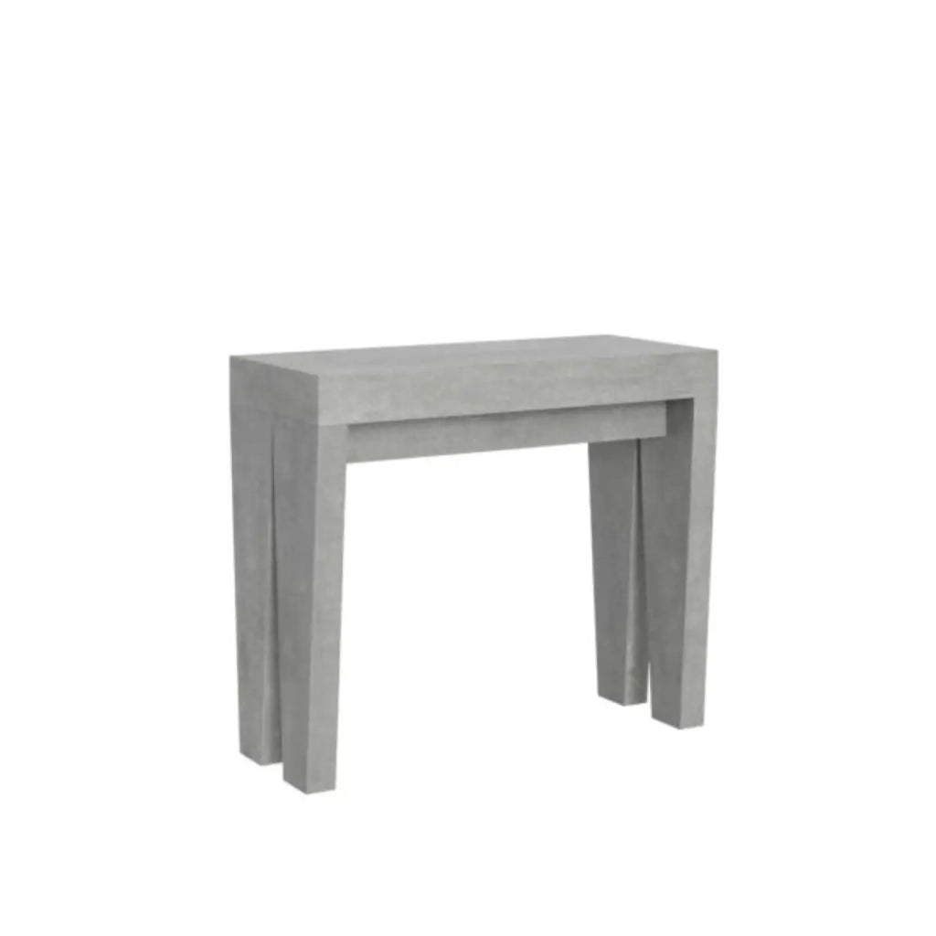 Consolle allungabile 90x40/196 cm Spimbo Small cemento