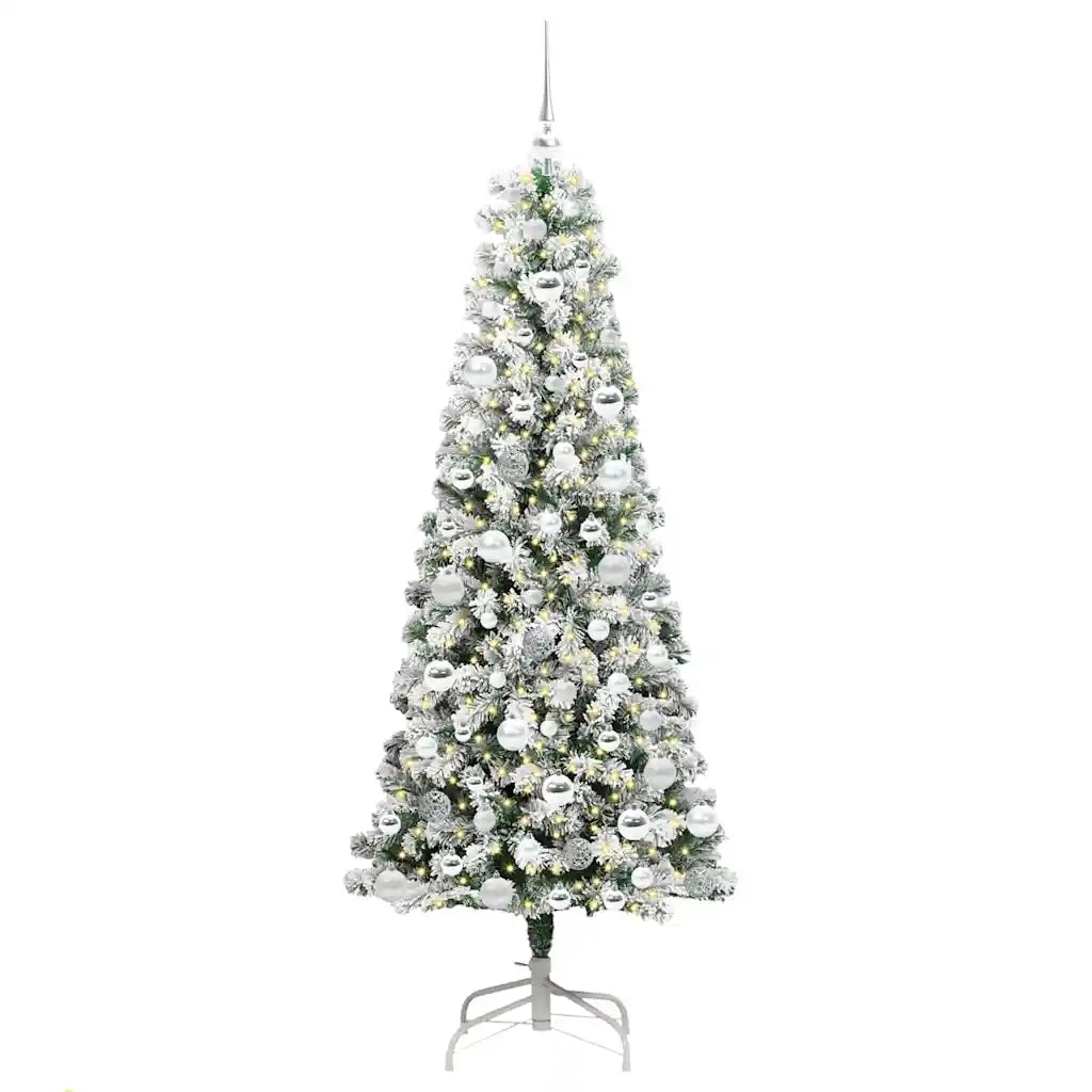 Albero di Natale Artificiale con Rami Pieghevoli 180 cm 3395600