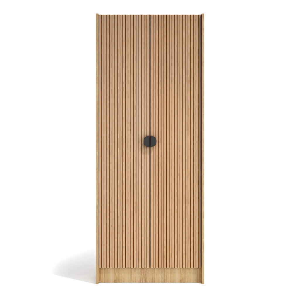 Scarpiera Herdasa effetto rovere dorato stampa doghe rovere 190x70x24