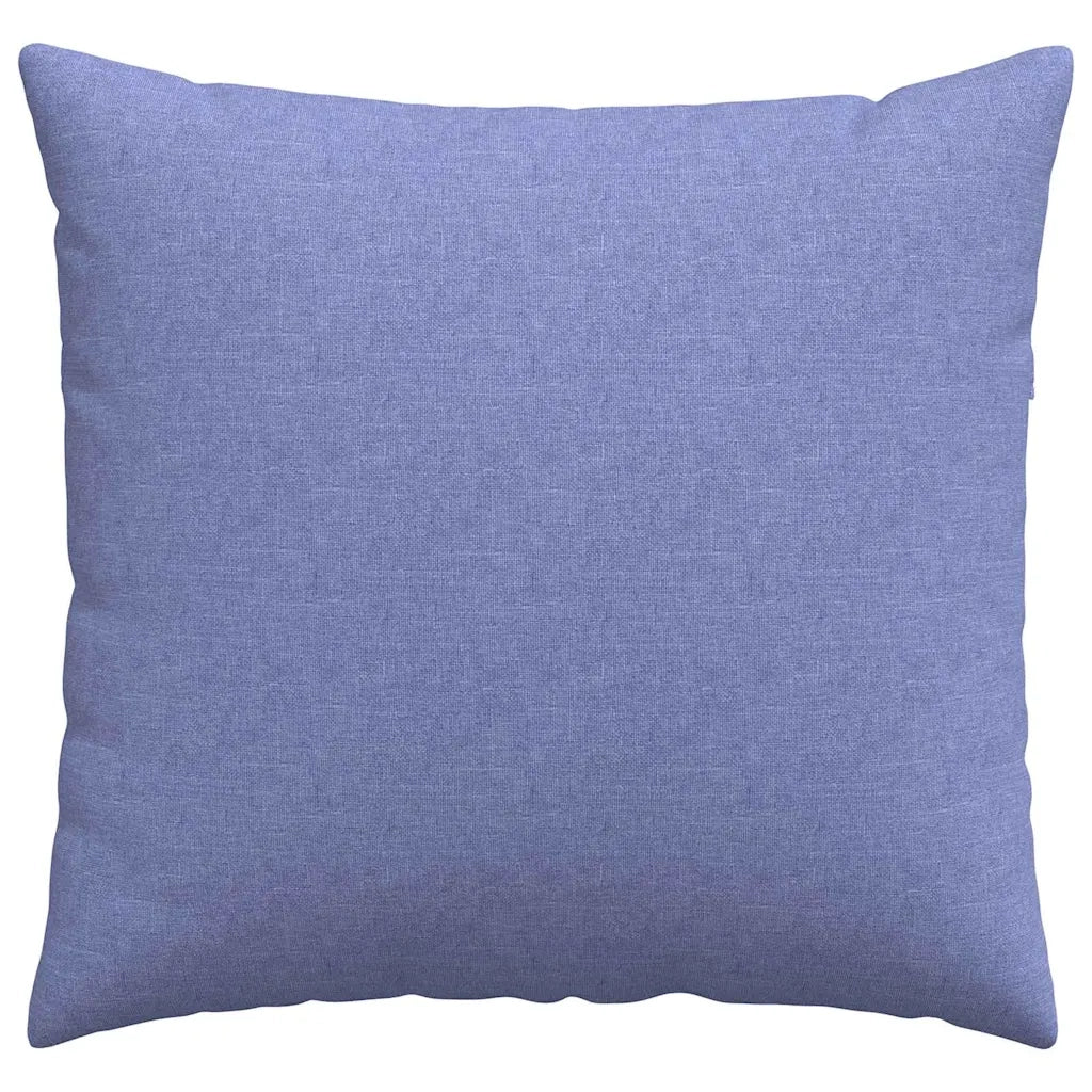 Cuscini da Divano 2 pcs Blu jeans 45 x 45 cm Tessuto
