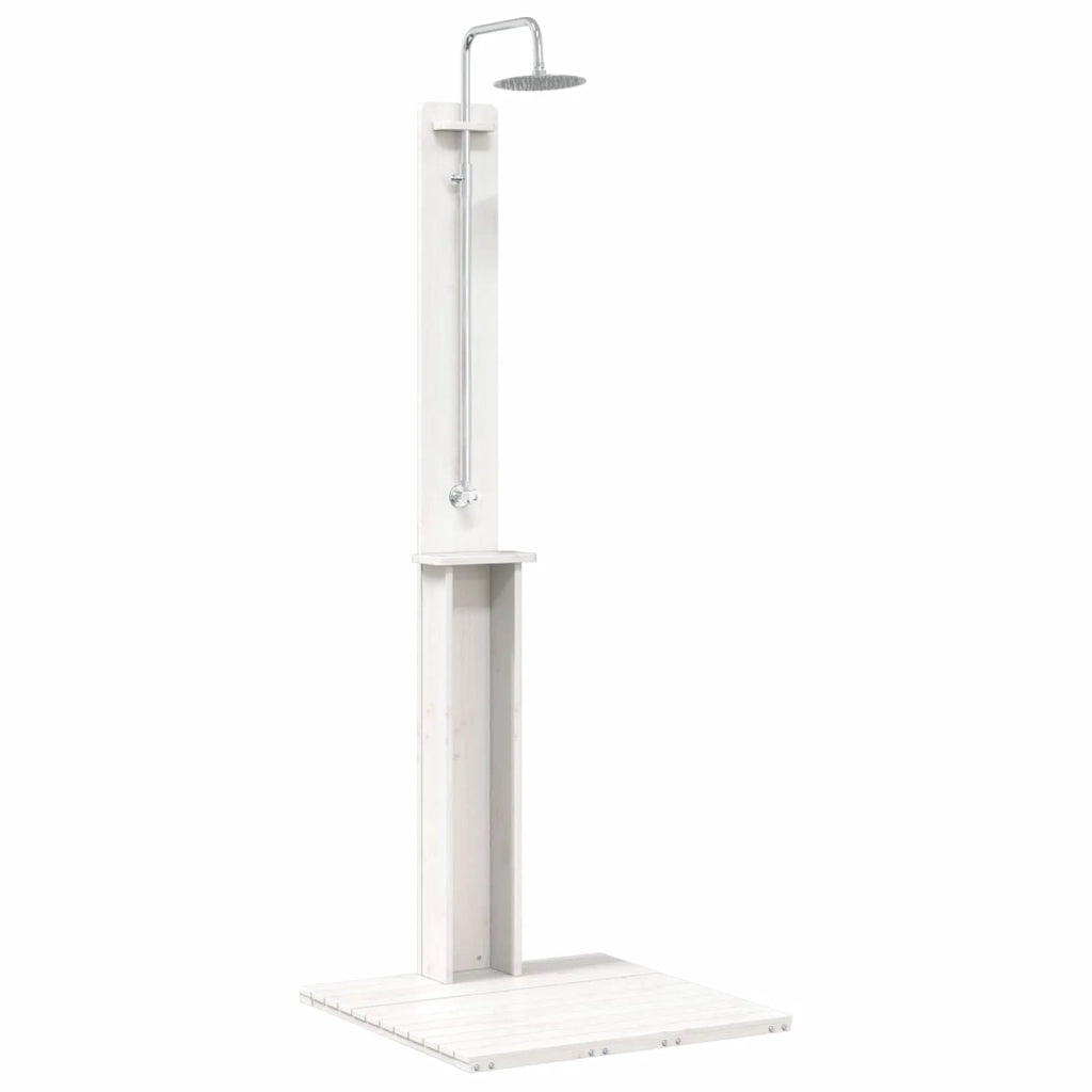 Doccia da esterno Bianco 75 x 76 x 217 cm