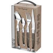 Lou Laguiole Set di Posate 24 pz Tradition Pepe 431628