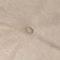 Divano Letto 3 in 1 in Tessuto Effetto Velluto con Schienale Regolabile e 2 Cuscini, 102x73x81 cm, Beige
