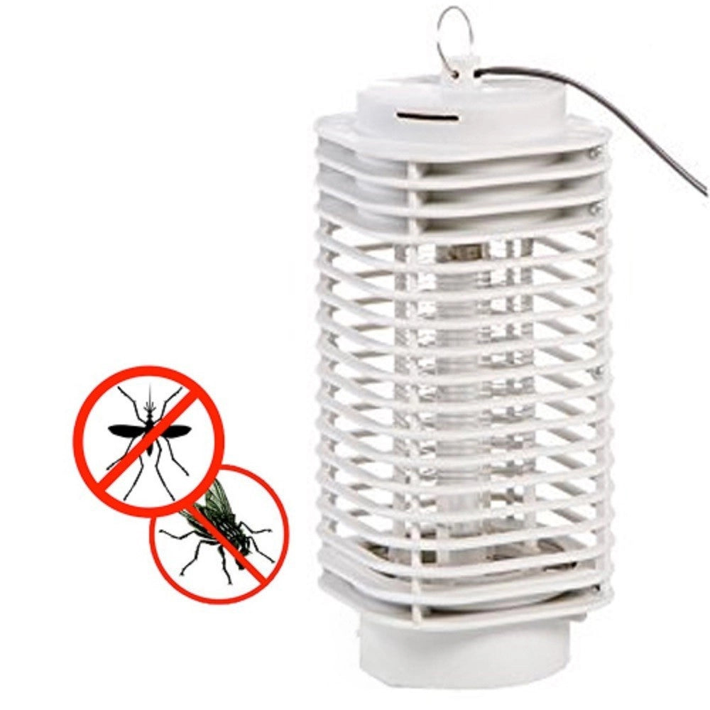 Trade Shop - Zanzariera Elettrica Lampada Insetticida Mosca Moskito Killer 3w 12 X 26 Cm -