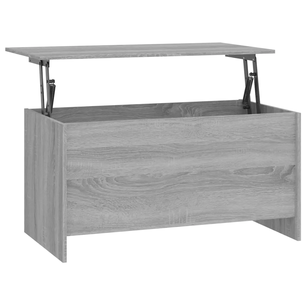 Tavolino Grigio Sonoma 102x55,5x52,5 cm in Legno Multistrato 819267