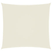 Parasole a Vela in Tela Oxford Quadrato 4,5x4,5 m Crema cod mxl 12776