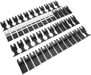Kit di strumenti multifunzione 50 pezzi - Bimetalli/legno/messi - Taglio preciso - Materiale duraturo - Adatto a vari marchi - Ideale per smontaggi e lavori di fonderia - Set di lame da sega