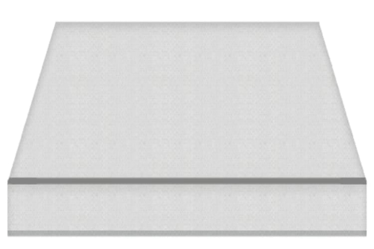 Tenda da Sole a Bracci Estensibili a Scomparsa Totale Tempotest Para' - Colore Grigio 79 - Largh. 3,60 x Sporgenza 2,10 - Att. Par. Arg. DX