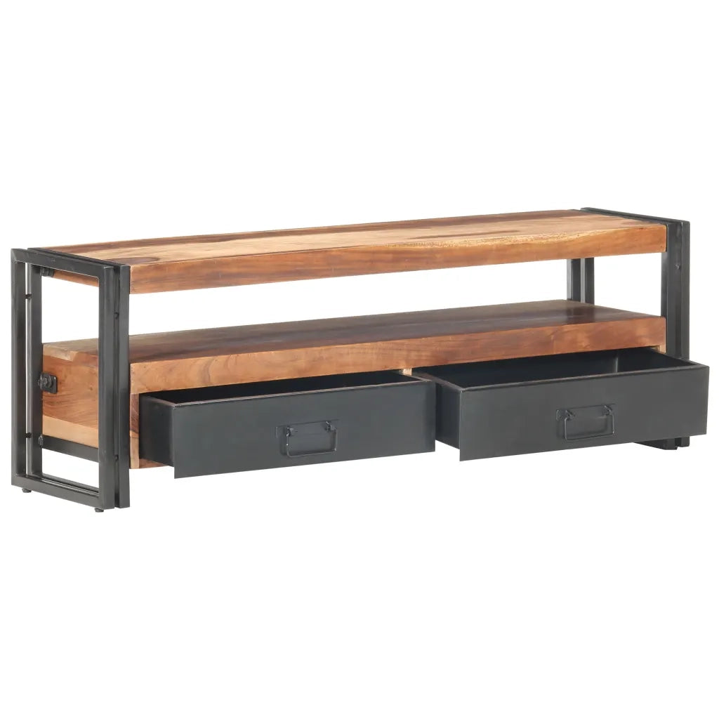 Mobile Porta TV 120x30x40 cm in Legno Massello 321554