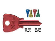 CHIAVI PER CILINDRI BETA 4 SPINE GRANDI- - BE201U SX ultralite verdi - 10 pezzi SILCA