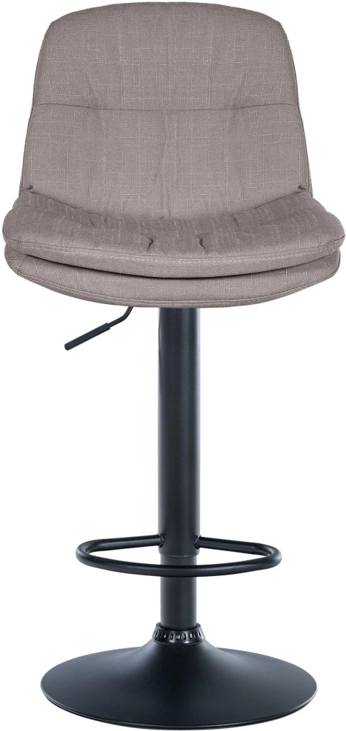 Barhocker Laurel Stoff schwarz