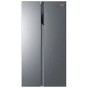 Haier HSR3918ENPG Serie 3 Frigorifero Side by Side 528 L 177 cm Classe E 38 dB No Frost Inverter Multi Air Flow colore Argento