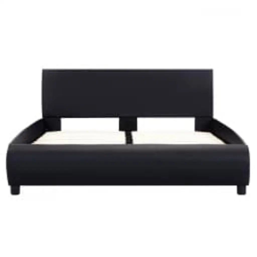 Giroletto con LED Nero in Similpelle 140x200 cm