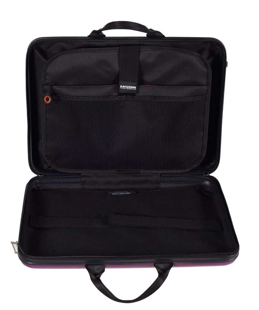 Borsa Porta PC 17” Rigida in ABS con Tracolla Ravizzoni Grigio