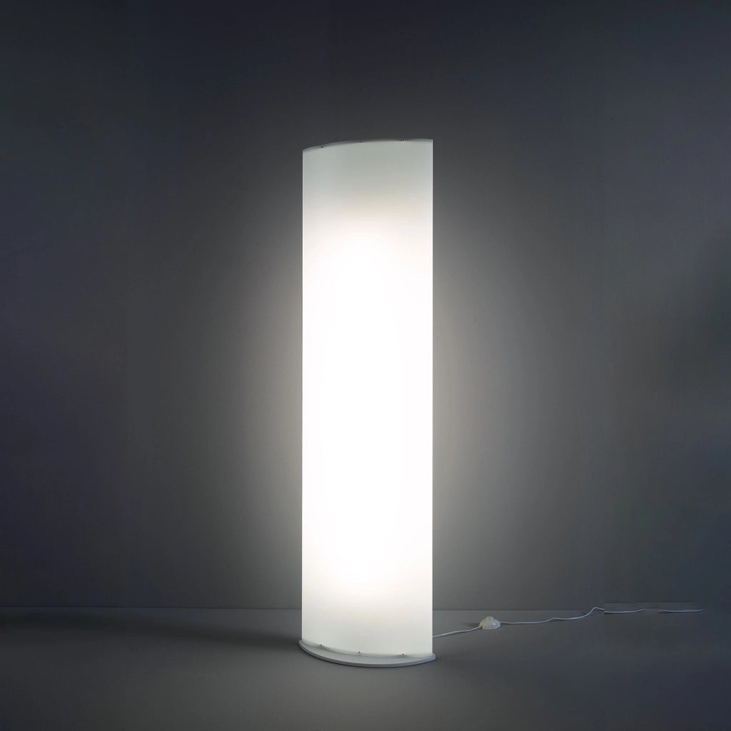 Piantana Moderna Litos Polilux ® Bianco Materie Plastiche 1 Luce Led 18W 3000K
