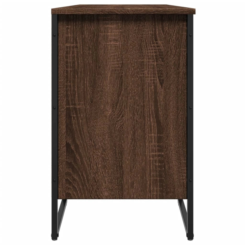 Scarpiera mobiletto portascarpe mobile per ingresso/corridoio/soggiorno 90 x 38 x 61,5 cm legno ingegnerizzato marrone 02_0021665