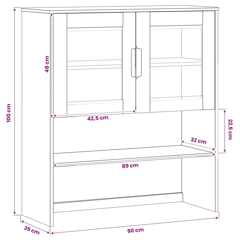 Gabbia Caramello 90 x 35 x 100 cm