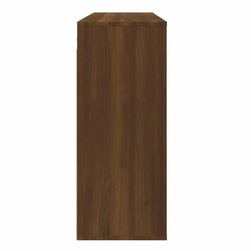Armadietto a Muro Rovere Marrone 80x33x80 cm Legno Multistrato 816591