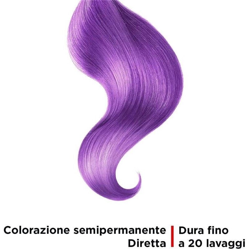 VITALCARE TINTA SEMIPERMANENTE PROFESSIONALE PER CAPELLI MORBIDI IDRATATI E LUMINOSI IN COLORE PURPLE 100 ML