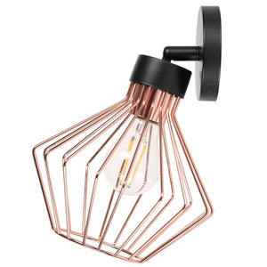 Lampada Da Parete Rose Black APP534-1W