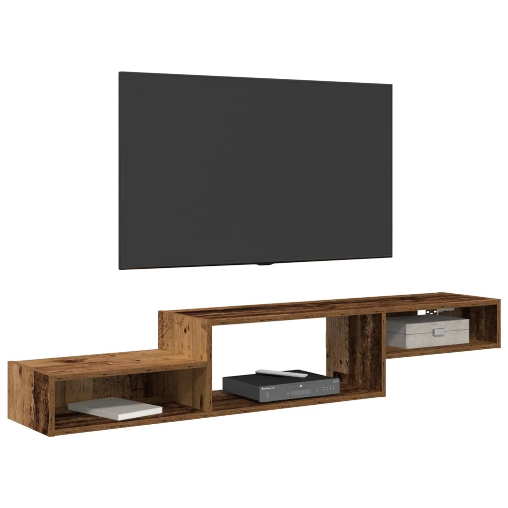 Mobile TV da Parete A parete Legno antico 150 x 28 x 26 cm 8005995