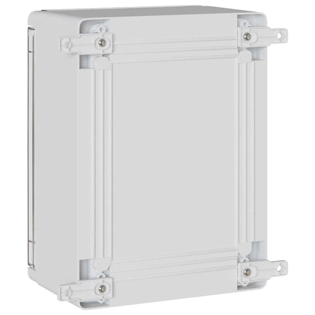 Armadio elettrico moderno per stoccaggio interno/esterno 47 x 20 x 60 cm plastica grigia 02_0058206