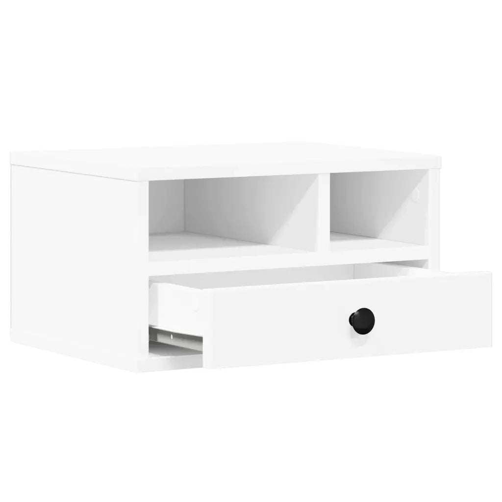 Supporto per Stampante Bianco 40x32x22,5 cm Legno Multistrato CFW6228663
