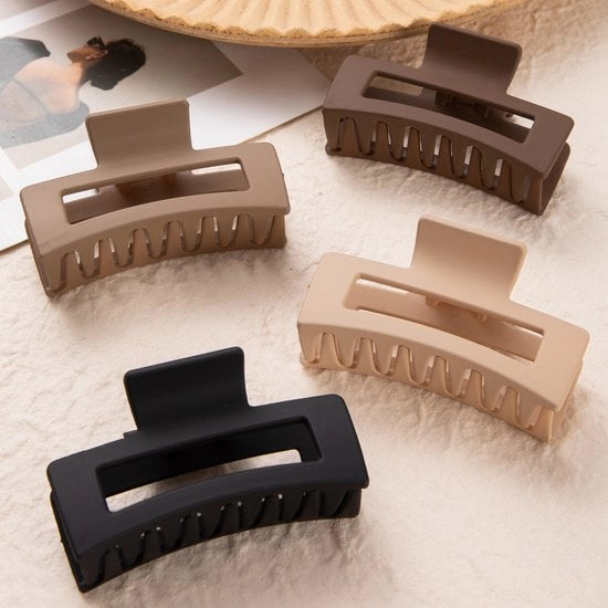 Set di clip per capelli 4 pezzi con clip a forma di squalo grande per decorazione capelliera