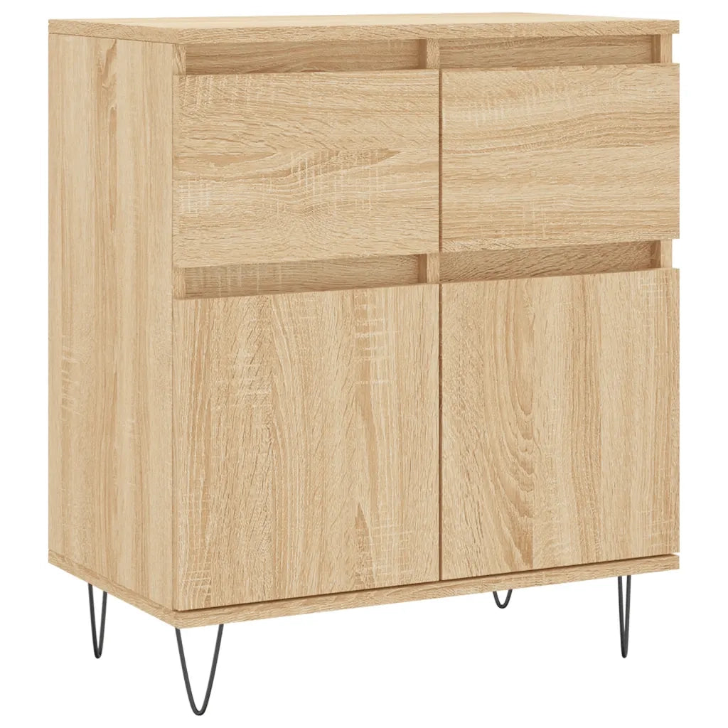 Credenza | Madia | Buffet da pranzo | Armadio da pranzo Rovere Sonoma 60x35x70 cm in Legno Multistrato