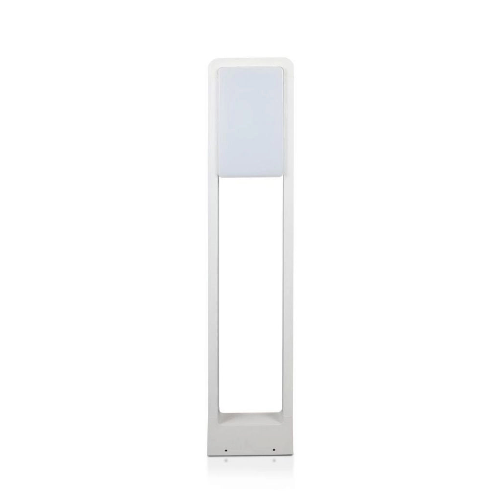 Lampada da bollard a LED da 10 W Samsung Chip White Body IP65 3000K
