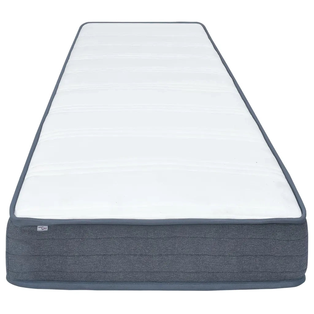 Materasso a Molle Insacchettate 160x80x20 cm Morbidezza Media in Tessuto