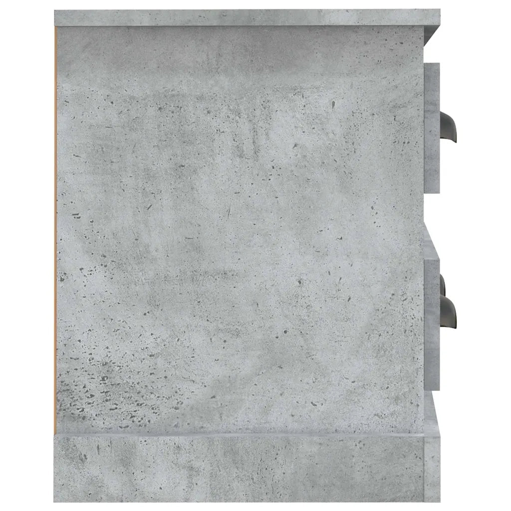 Mobile TV | Armadietto TV | Mobile Porta TV Grigio Cemento 100x35,5x45cm Legno Multistrato
