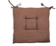 12pz cuscino creta cm.40x40x5 marrone 1551 cod:ferx.93872