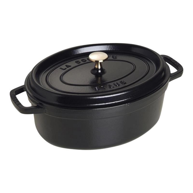 Staub roaster 29cm oval black schwarz 40509-315-0 405093150 (40509-315-0) - 169383