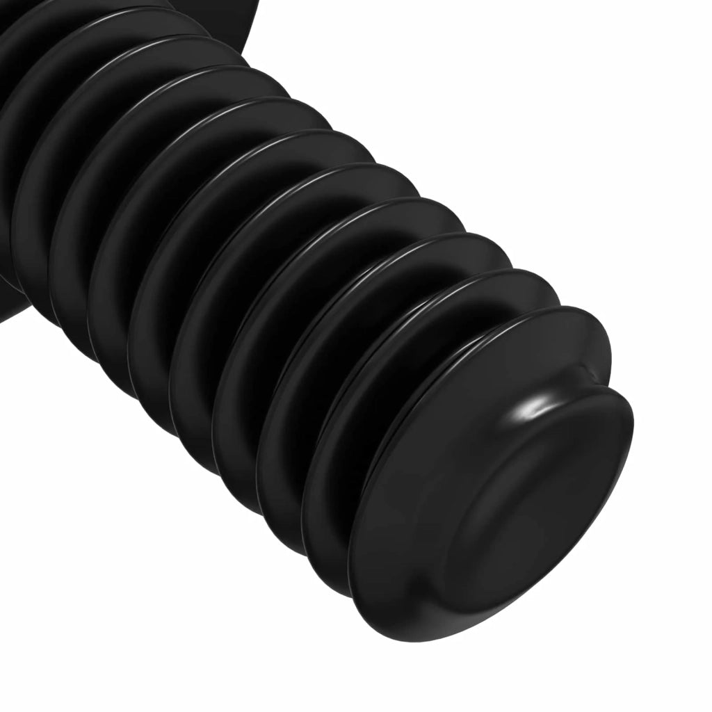 Viti a manica 12 pz Nero M4 x 10 mm Ferro CFW7161905