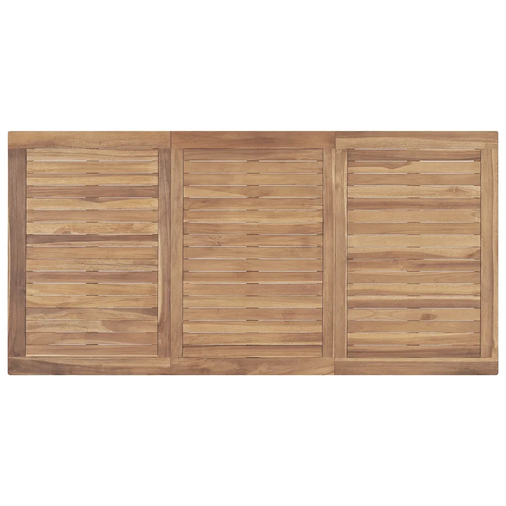 Tavolo da Pranzo da Giardino 160x80x77 cm in Massello di Teak 315620