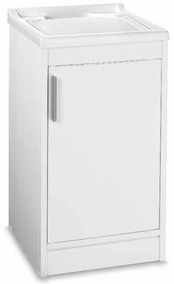 MOBILE LAVATOIO 1 ANTA CM.45x50x86H COMPLETO DI SIFONE