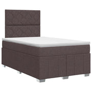 Letto box spring con materasso Marrone Scuro 120 x 200 cm 3454123