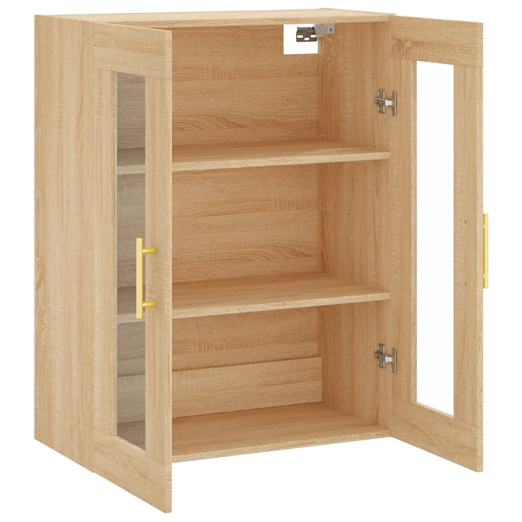 Mobile a Parete Rovere Sonoma 69,5x34x90 cm 828471