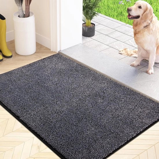 Matteura Antislip per Interni 50x80 cm – Mat Mat per Pavimenti – Lavabile e Assorbente – Per Cani e Gatti