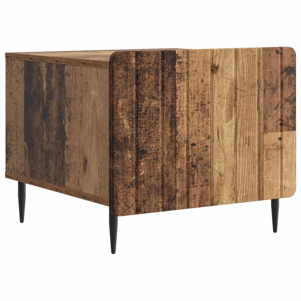 Tavolino da salotto con cassetto Legno antico 49 x 50 x 42 cm