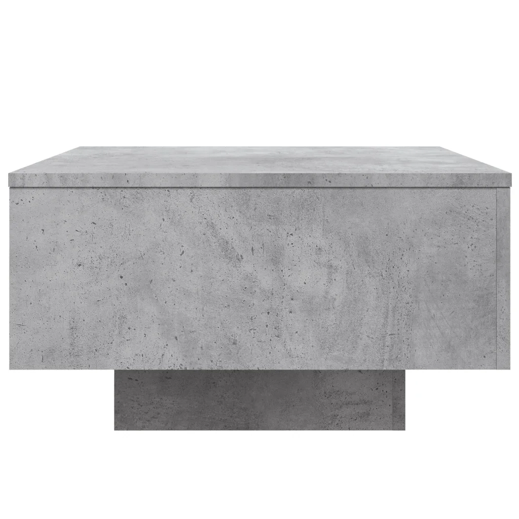 Tavolino da salotto | Tavolino da caff¨¨ | Tavolino da Soggiorno Grigio Cemento 55x55x31cm Legno Multistrato