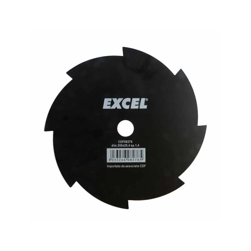 Disco Acciaio 8 Denti mm 255 Excel 08276