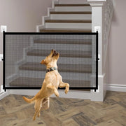 Porta per cani portatile - Barriera di sicurezza per piccoli cani - 1 pezzo - 72 x 110 cm
