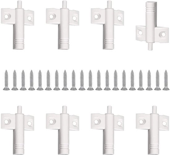 Buffer di serratura 10 pezzi - Dampened di porta - Regolatore di chiusura - Riduzione del rumore - Facile da installare - Ideale per cucine/bagni