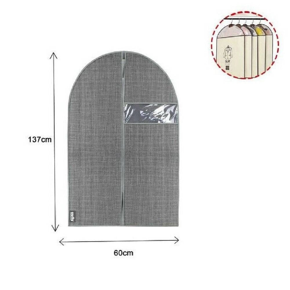 Trade Shop - Custodia Tessuto Copriabito Porta Abito Vestito Giacca Viaggi 60 X 137 Cm 69708 -