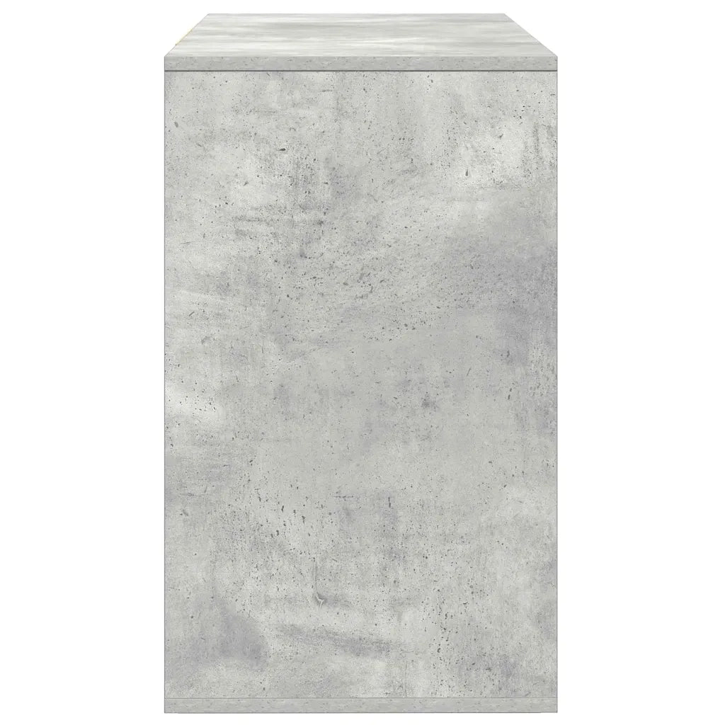 Credenza | Madia | Buffet da pranzo | Armadio da pranzo Grigio cemento 120 x 41 x 75 cm Legno multistrato