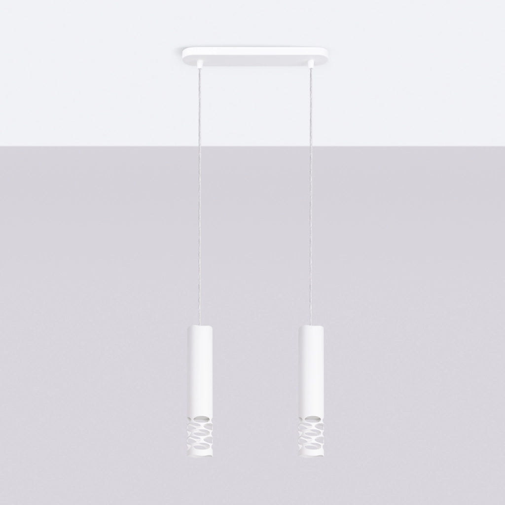 Lampada a sospensione LIRO 2 bianco