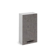 Pensile cucina con anta 30x32x72H colore cemento