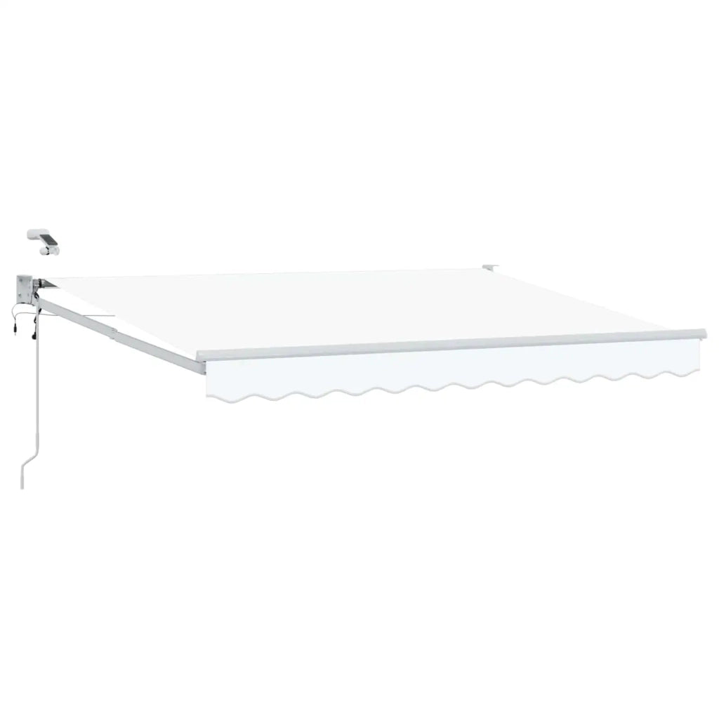 Tettuccio Elettrico Retrattile Bianco 3,5 x 2 m